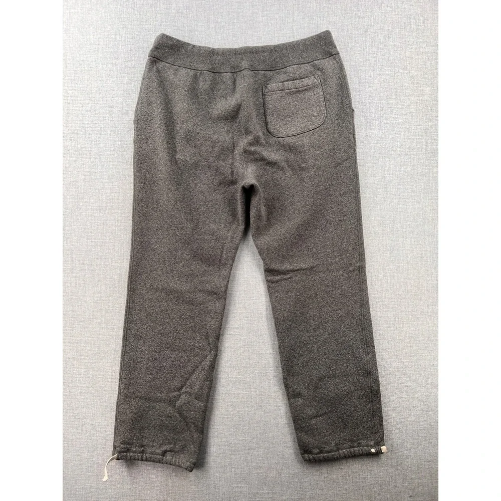 Polo Ralph Lauren Fleece Sweatpants Men XL Gray‎ Pony Logo Lounge Drawstring
